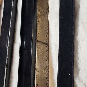 Brass Ruler With Pouch And Original Box.